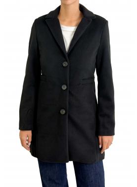 Cappotto tre bottoni tinta unita